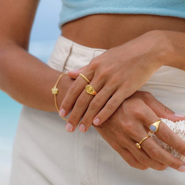 float Seepferdchen Ring Gold Online-Schn?ppchen – Bild 2